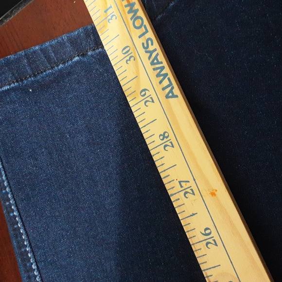 CREATION L High Stretch Waist Straight Leg Denim Jean 10 - Picture 11 of 11